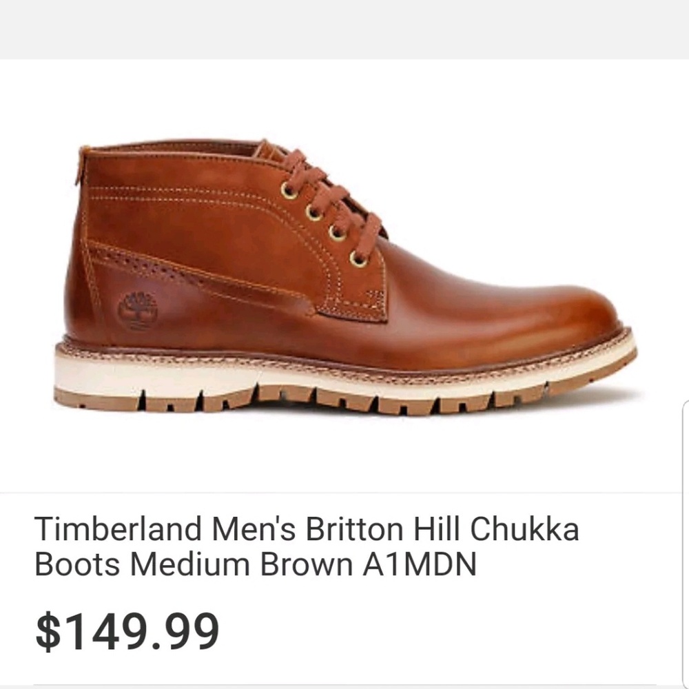 Mens Timberland Britton Hill Chukka Boots